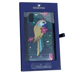 Swarovski Parrot iPhone XS / X  Case Multicolored
